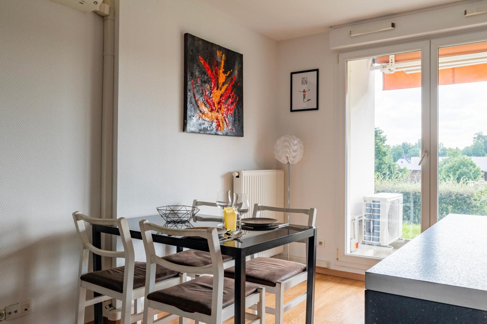 Апартаменты Chez Virgil - Terrasse Vue Degagee, Parking Prive Ernolsheim-Bruche Экстерьер фото